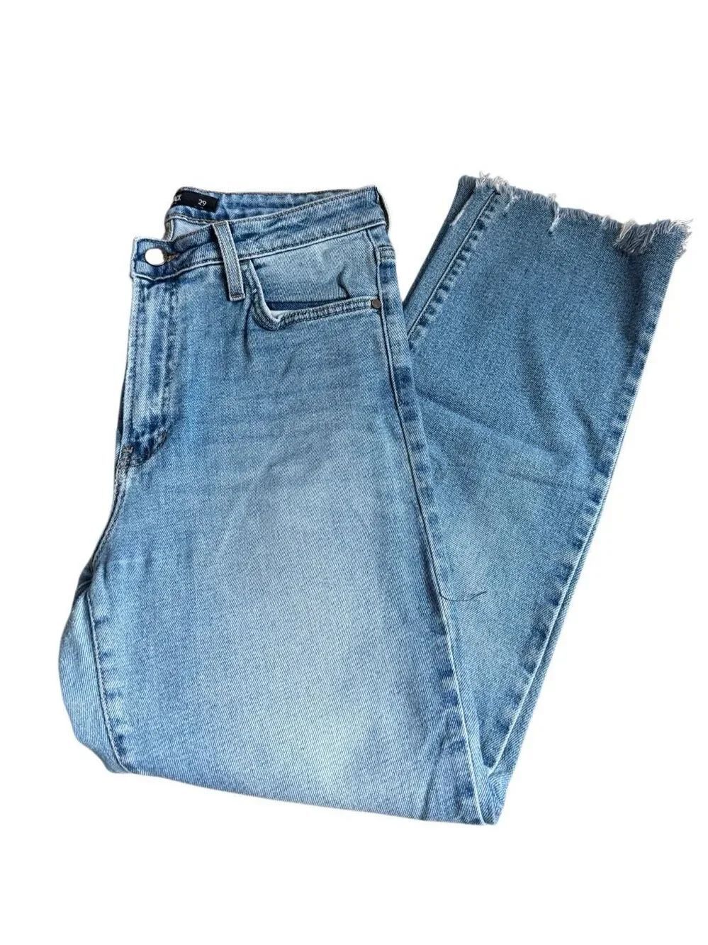 Just Black wide leg cropped jeans- size 29